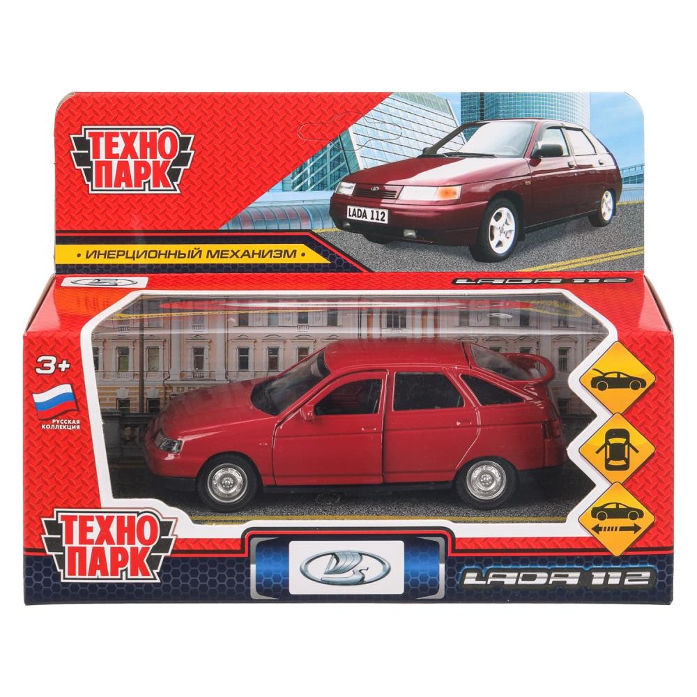 Металлическая модель «ВАЗ-2112» 12 см Медведь Калуга