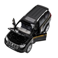 380119 Машина металл свет-звук TOYOTA LAND CRUISER PRADO, 20 см, двери, капот Технопарк в кор.2*6шт Медведь Калуга