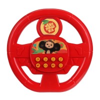 394734 Музыкальный руль 20+ песен, фраз, звуков Чебурашка на блист. Умка в кор.96шт Медведь Калуга