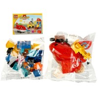 359440 Конструктор большие кубики: АЭРОПОРТ , 37 дет. Город мастеров в кор.24шт Медведь Калуга