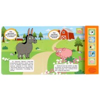 Весёлая ферма. Синий ТРАКТОР (5 кн. 5 песен) Медведь Калуга