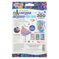 398168 Брелоки алмазной мозаикой морские обитатели MultiArt в кор.50шт Медведь Калуга