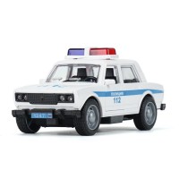 Машина пластик LADA 2106 13,5 см Медведь Калуга