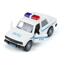 Машина пластик LADA 2106 13,5 см Медведь Калуга