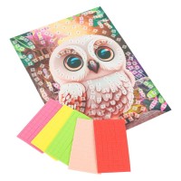 400467 Аппликация из эва в пакете 15х21 см сова МУЛЬТИ АРТ в кор.100шт Медведь Калуга