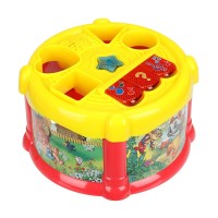 397715 Сортер барабан.30 стихов, песен и звуков, Шаинский музыка кор. Умка в кор.36шт Медведь Калуга