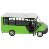 315200 Машина металл ГАЗЕЛЬ NEXT 14 см, двери, кузов, инерц, зеленый, кор. Технопарк в кор.2*32шт Медведь Калуга