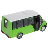 315200 Машина металл ГАЗЕЛЬ NEXT 14 см, двери, кузов, инерц, зеленый, кор. Технопарк в кор.2*32шт Медведь Калуга