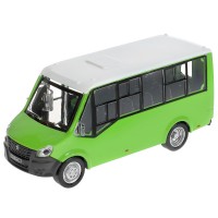 315200 Машина металл ГАЗЕЛЬ NEXT 14 см, двери, кузов, инерц, зеленый, кор. Технопарк в кор.2*32шт Медведь Калуга