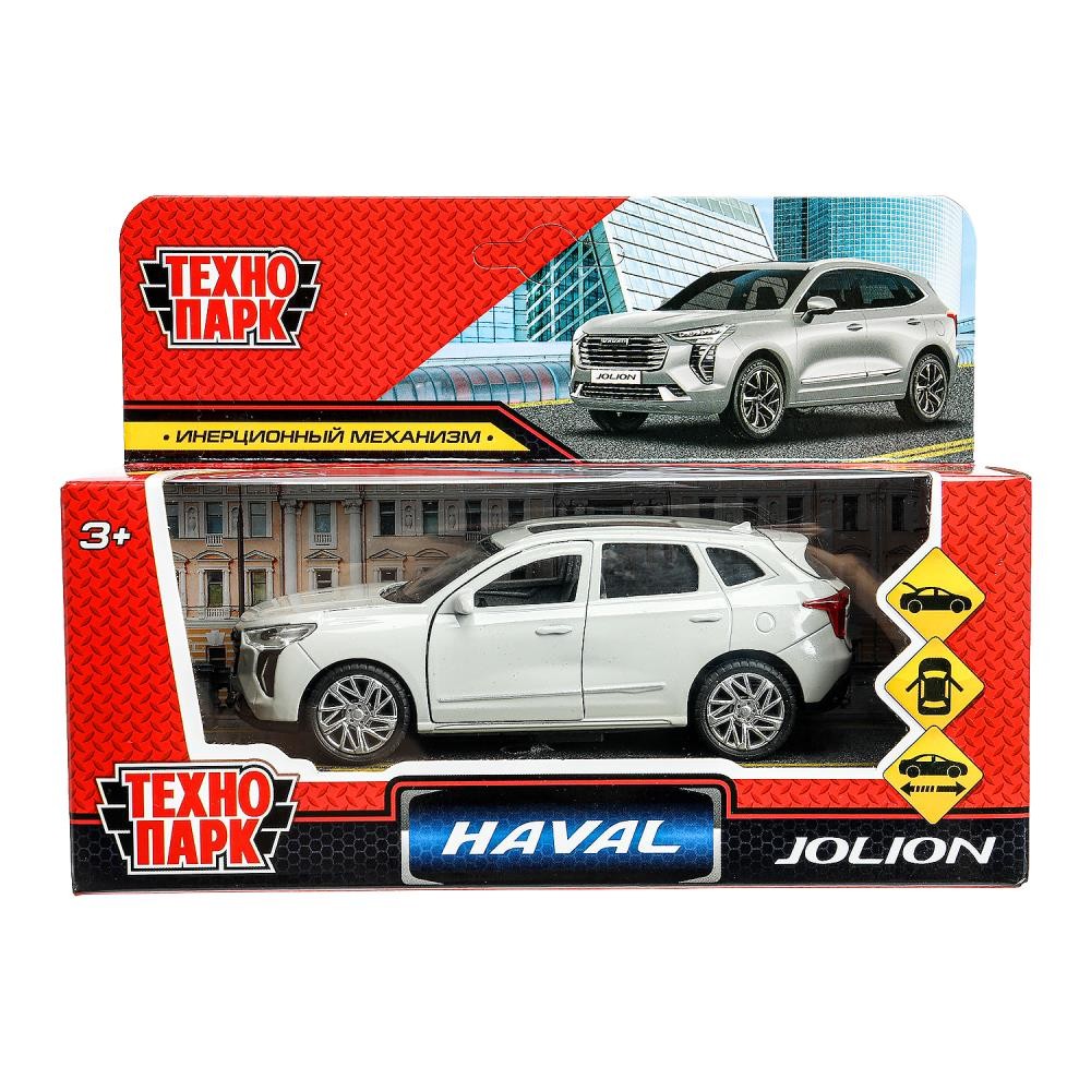 385348 Машина металл haval jolion 12 см, двери, багаж, серебр, кор. Технопарк в кор.2*36шт Медведь Калуга