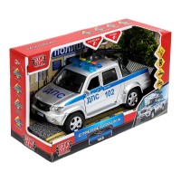 Пластиковая модель «UAZ Pickup. Полиция» 22 см Медведь Калуга