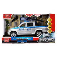 Пластиковая модель «UAZ Pickup. Полиция» 22 см Медведь Калуга