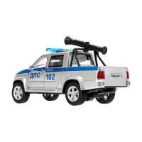 Пластиковая модель «UAZ Pickup. Полиция» 22 см Медведь Калуга