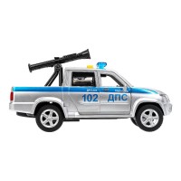 Пластиковая модель «UAZ Pickup. Полиция» 22 см Медведь Калуга