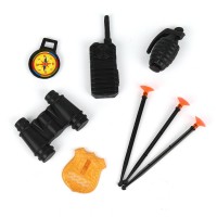 385179 Набор оружия ПОЛИЦИЯ автомат с присосками, блист.56,8*28,5*2,5см ИГРАЕМ ВМЕСТЕ в кор.2*36шт Медведь Калуга