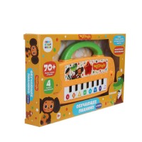 396404 Пианино с ручкой  70+ песен, стихов и звуков СОЮЗМУЛЬТФИЛЬМ кор. Умка в кор.72шт Медведь Калуга