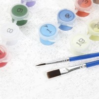 Картина по номерам 30*40 см берег мечты Медведь Калуга