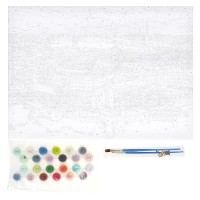 Картина по номерам 30х40 см Стокгольм Медведь Калуга