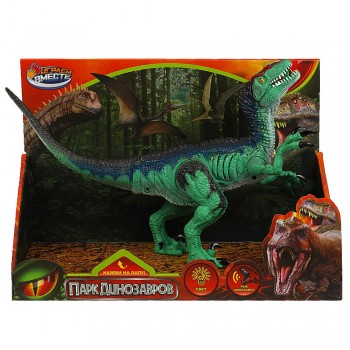 357732 Динозавр свет-звук, кор.31,8*22*11,7см ИГРАЕМ ВМЕСТЕ в кор.2*18шт Медведь Калуга