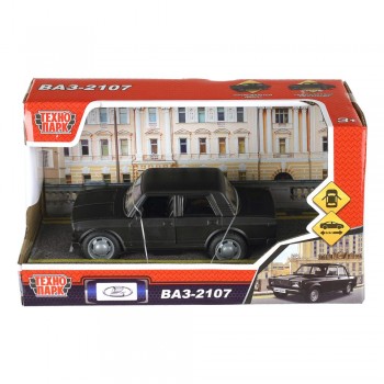 Машина пластик LADA 2107 13,5 см Медведь Калуга