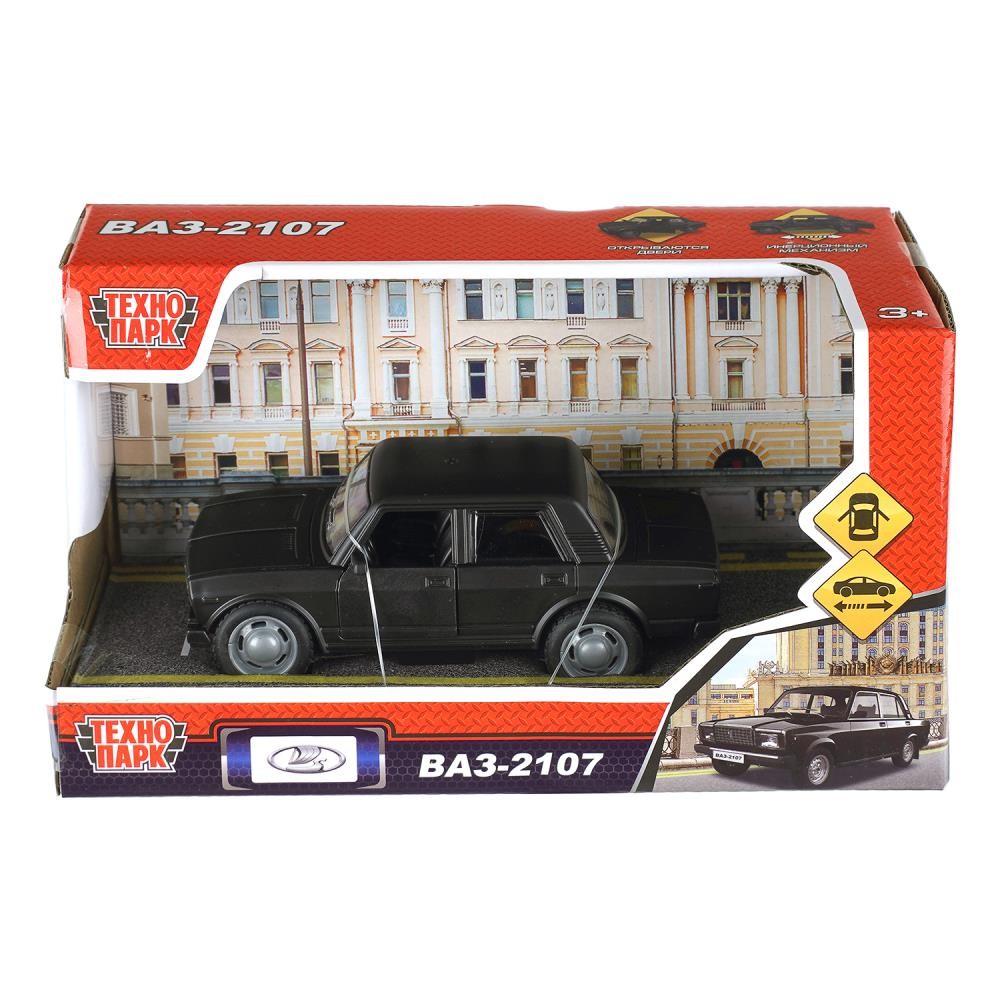 Машина пластик LADA 2107 13,5 см Медведь Калуга