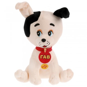378211 Игрушка мягкая Остер Г. щенок, м.ф "котенок гав" 23см, муз. чип, в пак. МУЛЬТИ-ПУЛЬТИ в кор.24шт Медведь Калуга