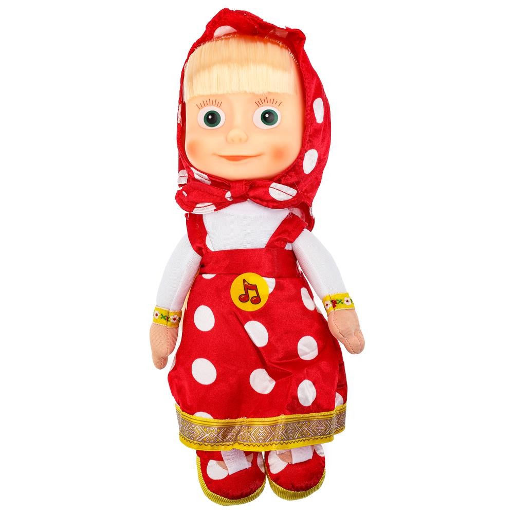Игрушка мягкая Маша и Медведь маша в красном платке 29 см Медведь Калуга