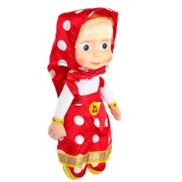 Игрушка мягкая Маша и Медведь маша в красном платке 29 см Медведь Калуга