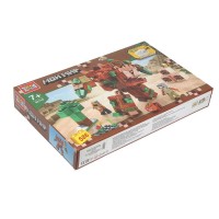 385825 Конструктор мой мир (светящийся кубик), 586 дет. Город мастеров в кор.2*18шт Медведь Калуга