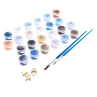 Картина по номерам 30х40 см маяк МУЛЬТИ АРТ Медведь Калуга