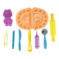 409520 Набор с тестом для лепки зубастик с брекетами, 24 см HAPPY DOH в кор.8шт Медведь Калуга