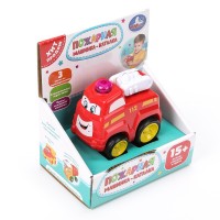 393488 Каталка ПОЖАРНАЯ МАШИНА ,15 песен,стихов и фраз. в кор. Умка в кор.96шт Медведь Калуга