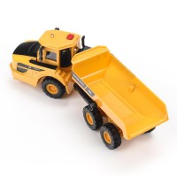 396365 Машина металл свет-звук VOLVO КАРЬЕРНЫЙ САМОСВАЛ 16 см, двер, подв дет, кор. Технопарк в кор.2*36шт Медведь Калуга