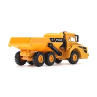 396365 Машина металл свет-звук VOLVO КАРЬЕРНЫЙ САМОСВАЛ 16 см, двер, подв дет, кор. Технопарк в кор.2*36шт Медведь Калуга