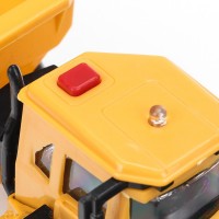 396365 Машина металл свет-звук VOLVO КАРЬЕРНЫЙ САМОСВАЛ 16 см, двер, подв дет, кор. Технопарк в кор.2*36шт Медведь Калуга