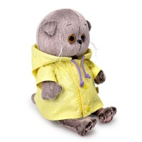 Кот Басик BABY в плащике 20 см Медведь Калуга