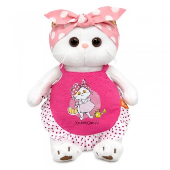 Кошка Ли-Ли "Хозяюшка" в фартуке 24 см Медведь Калуга