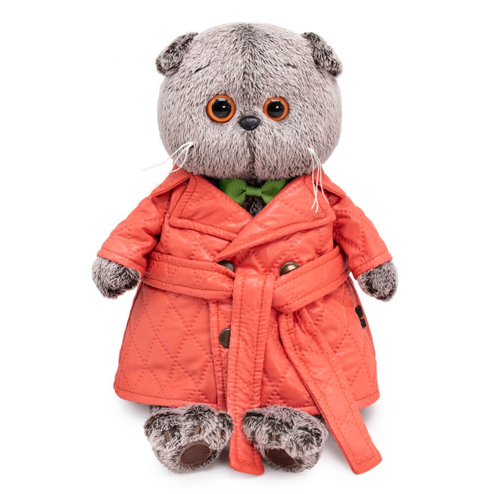 Кот Басик в стеганом пальто Медведь Калуга