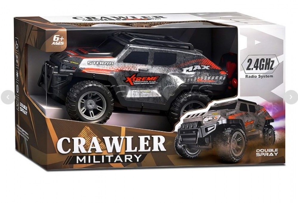 Машина "Военный вездеход" р/у, 27 MHz, в коробке Медведь Калуга