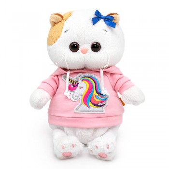 Кошка Ли-Ли BABY в худи с единорогом Медведь Калуга