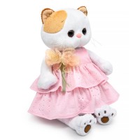 Кошка Ли-Ли в сарафане с цветами Медведь Калуга