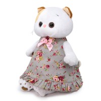 Кошка Ли-Ли в платье с розами Медведь Калуга