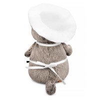 Кот Басик "Шеф-повар" в галстуке-бабочке 22 см Медведь Калуга