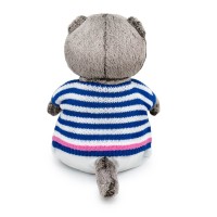 Кот Басик в полосатом свитере и брюках 22 см Медведь Калуга