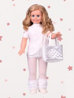 Кукла Милана 18 со звуком Медведь Калуга