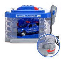 Парковка "Полицейский участок" с машинкой и рацией, свет и звук     5036792 Медведь Калуга