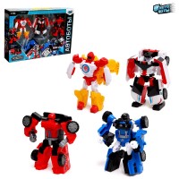 Набор роботов "Автоботы", трансформируются, 4 шт.   7984320 Медведь Калуга
