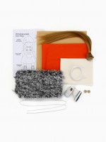 Интерьерная кукла «Беки», набор для шитья, 15,6 × 22.4 × 5.2 см       9862219 Медведь Калуга