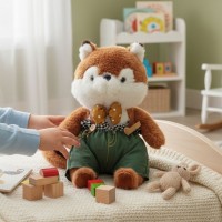 Мягкая игрушка Белка DL803531804BR Медведь Калуга