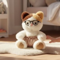 Мягкая игрушка Кошка DL802331802W Медведь Калуга